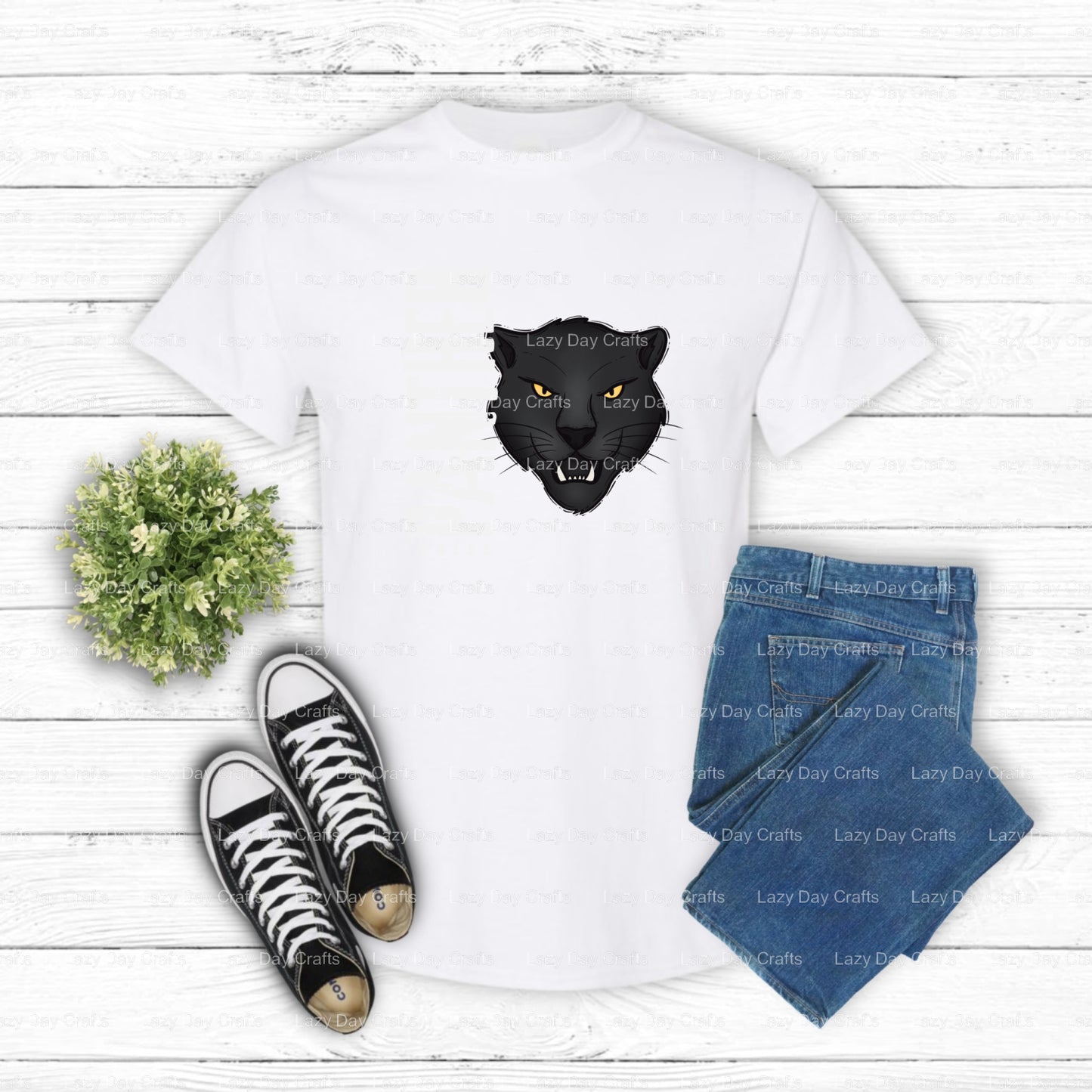 PANTHER PRIDE EST. 1978 – School Mascot DTF Transfer (view 2 of 2) – by Lazy Day Crafts – DTF Transfers – School Spirit, A...