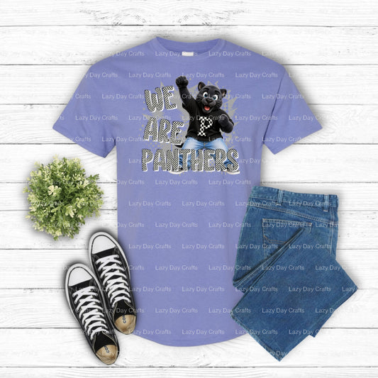 PANTHERS – DTF Transfer (view 1 of 3) – by Lazy Day Crafts – DTF Transfers – DTF Transfers, DTF Transfers