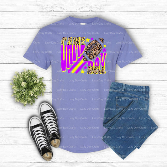 Panthers Mascot Game Day – School Spirit DTF Transfer (view 1 of 2) – by Lazy Day Crafts – DTF Transfers – School Mascot,...
