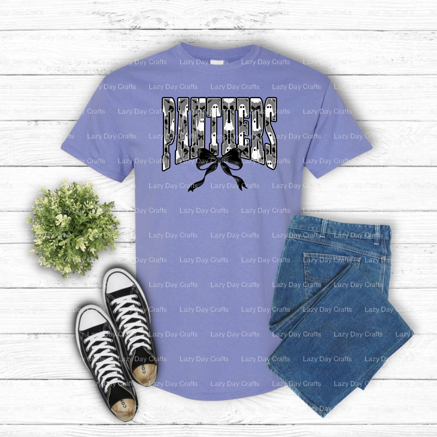 Panthers – Ready to Press DTF Transfer (view 1 of 3) – by Lazy Day Crafts – DTF Transfers – DTF Transfers, Premade DTF