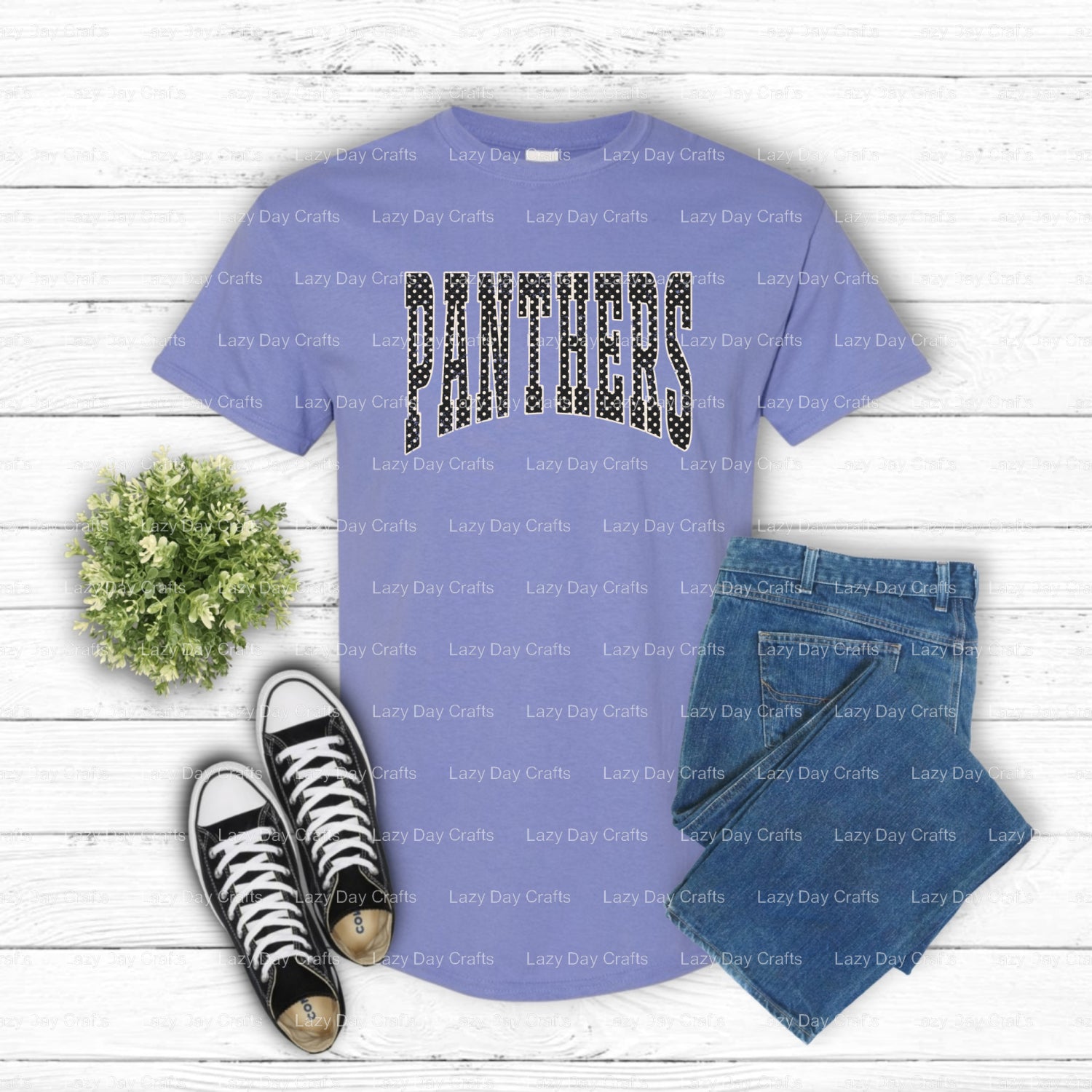 Panthers Ready to Press – DTF Transfer (view 1 of 3) – by Lazy Day Crafts – DTF Transfers – DTF Transfers, Premade DTF