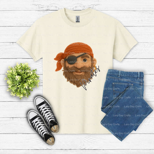 PIRATE LIFE – Pirate DTF Transfer (view 1 of 2) – by Lazy Day Crafts – DTF Transfers – Lazy Day Crafts, DTF Transfers