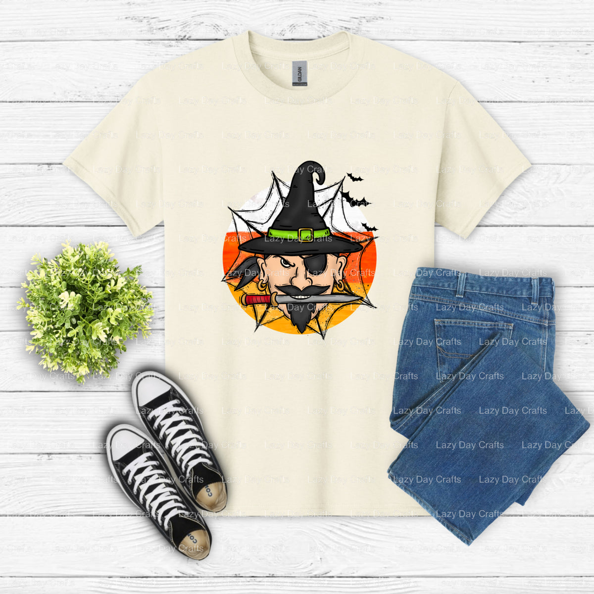 Pirate Ship Adventure – Pirates DTF Transfer (view 2 of 2) – by Lazy Day Crafts – DTF Transfers – Pirates, Apparel