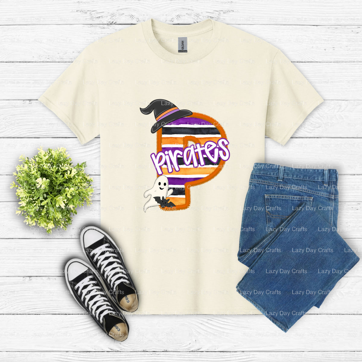 PIRATES – Pirate DTF Transfer (view 2 of 2) – by Lazy Day Crafts – DTF Transfers – Pirates, Apparel Decor
