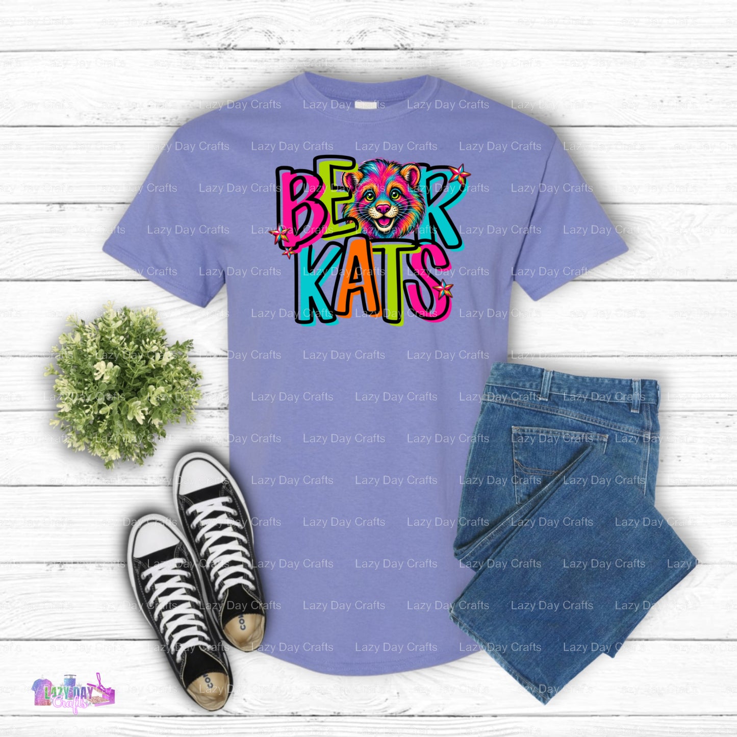 PROUD BEARKAT MOM – School Spirit DTF Transfer (view 2 of 2) – by Lazy Day Crafts – DTF Transfers – School Spirit, Education