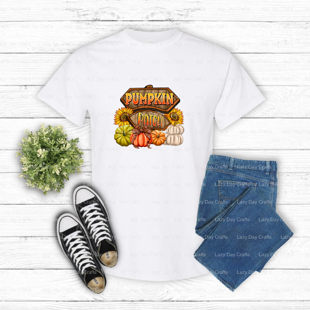 PUMPKIN PATCH – DTF Transfer (view 1 of 2) – by Lazy Day Crafts – DTF Transfers – DTF Transfers, custom apparel
