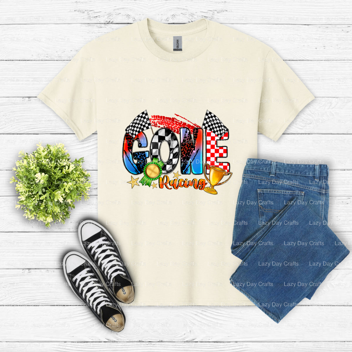RACING – Racing DTF Transfer (view 2 of 2) – by Lazy Day Crafts – DTF Transfers – DTF Transfers, Premade DTF