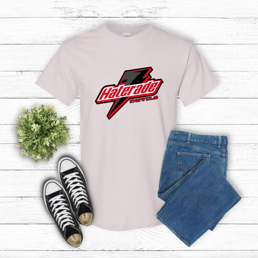 Red Devil Head Mascot – School Spirit DTF Transfer (view 1 of 2) – by Lazy Day Crafts – DTF Transfers – School Mascot, App...