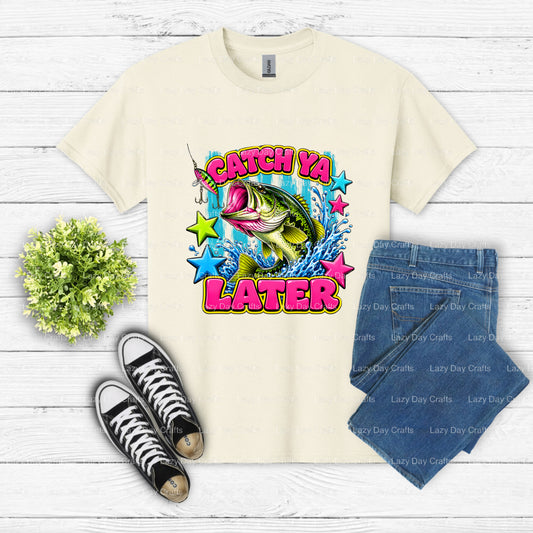 REEL THERAPY – Fishing DTF Transfer (view 1 of 2) – by Lazy Day Crafts – DTF Transfers – DTF Transfers, custom apparel