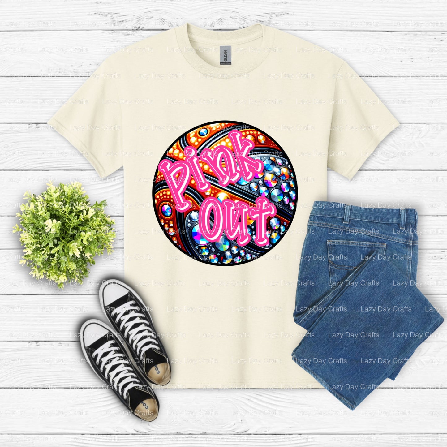 RH BASKETBALL PINK OUT – Basketball Custom Apparel DTF Transfer (view 2 of 2) – by Lazy Day Crafts – DTF Transfers – DTF T...