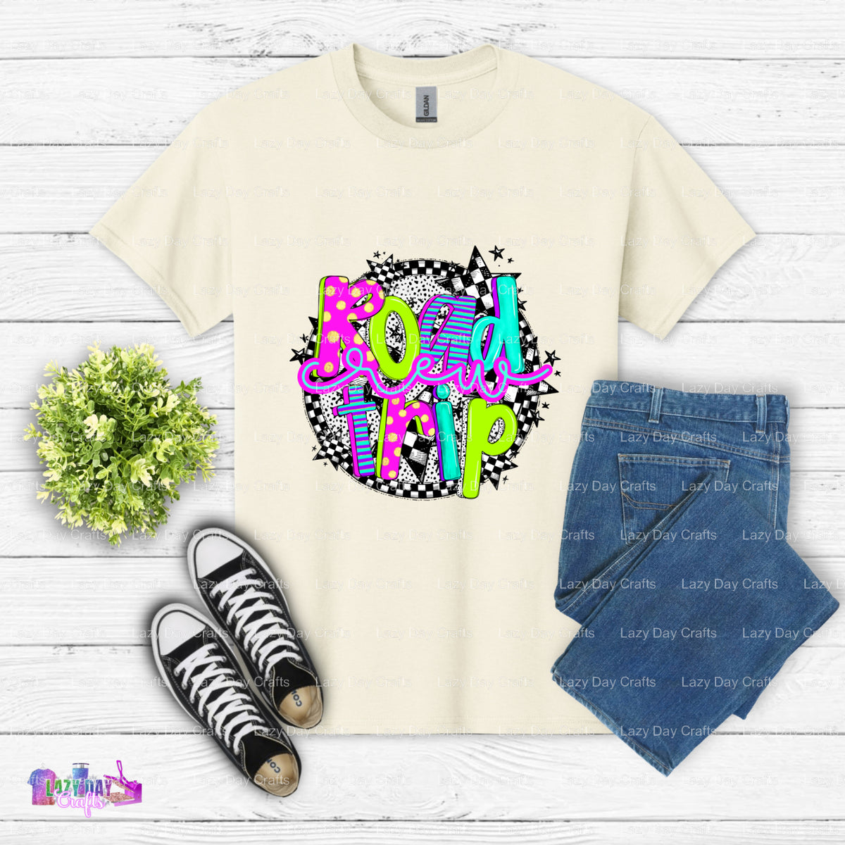 ROAD TRIP CREW – Premade DTF Transfer (view 1 of 2) – by Lazy Day Crafts – DTF Transfers – DTF Transfers, Premade DTF