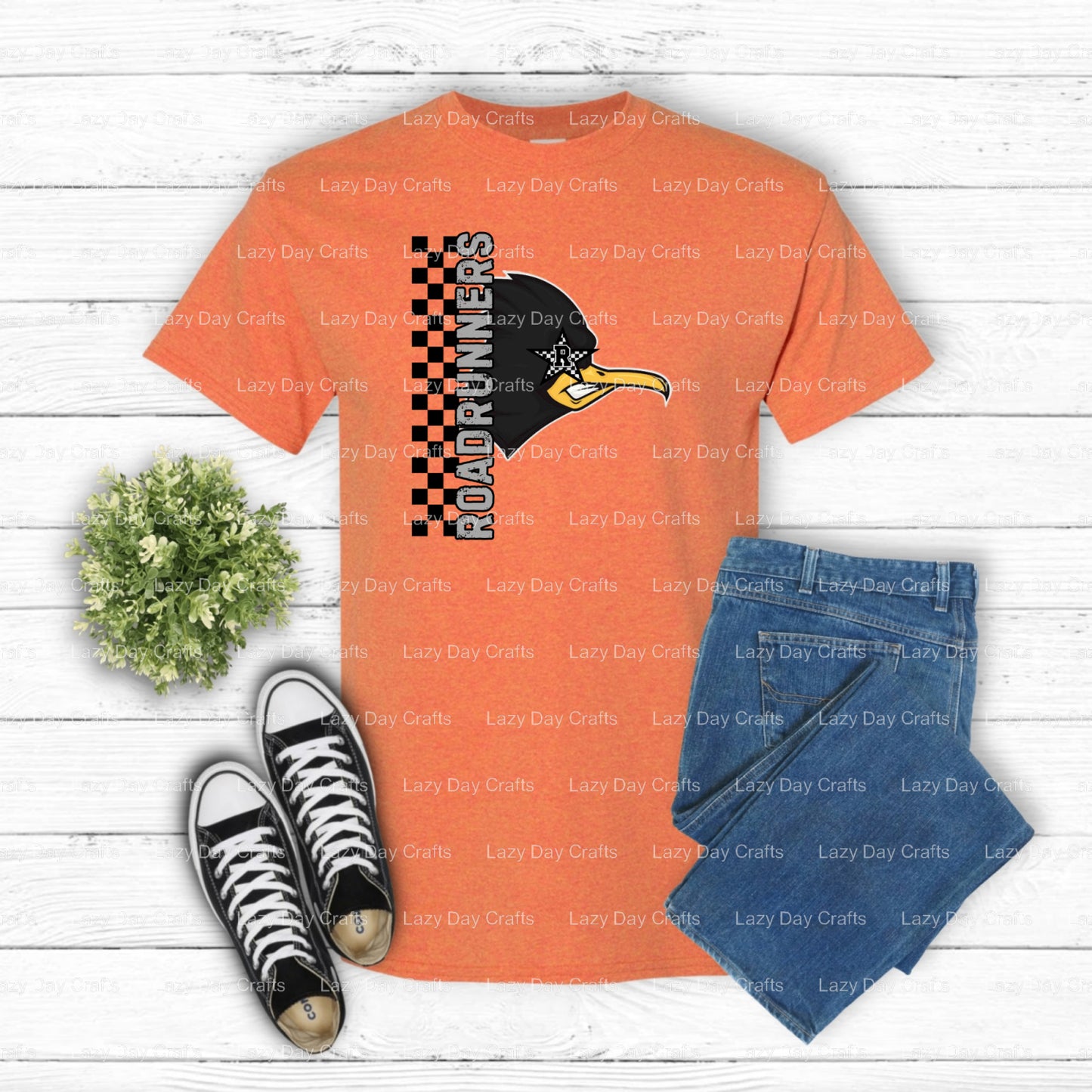 ROADRUNNERS VARSITY R – Road Runner DTF Transfer (view 2 of 2) – by Lazy Day Crafts – DTF Transfers – Road Runner DTF Tran...
