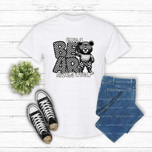 Roaring Bear Mascot Team Spirit – DTF Transfer (view 1 of 2) – by Lazy Day Crafts – DTF Transfers – School Mascot, DTF Tra...