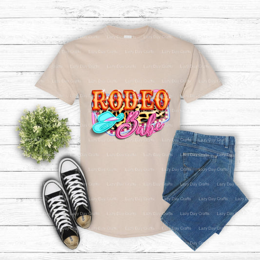 Rodeo Babe – Western DTF Transfer (view 1 of 2) – by Lazy Day Crafts – DTF Transfers – DTF Transfers, Western