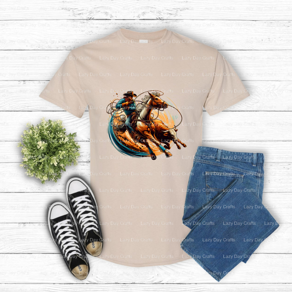 RODEO MOM – Western DTF Transfer (view 1 of 2) – by Lazy Day Crafts – DTF Transfers – DTF Transfers, Western