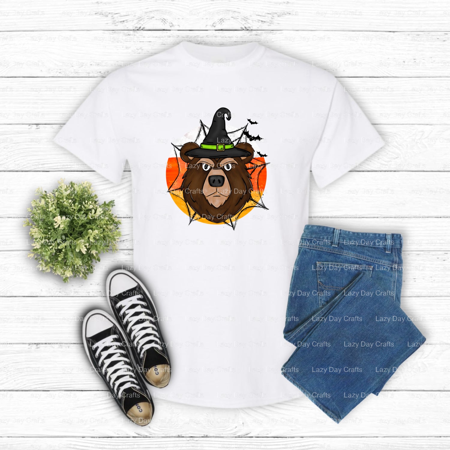 School Mascot Bear #23 Jersey – Ready-to-Press DTF Transfer (view 1 of 2) – by Lazy Day Crafts – DTF Transfers – School Sp...