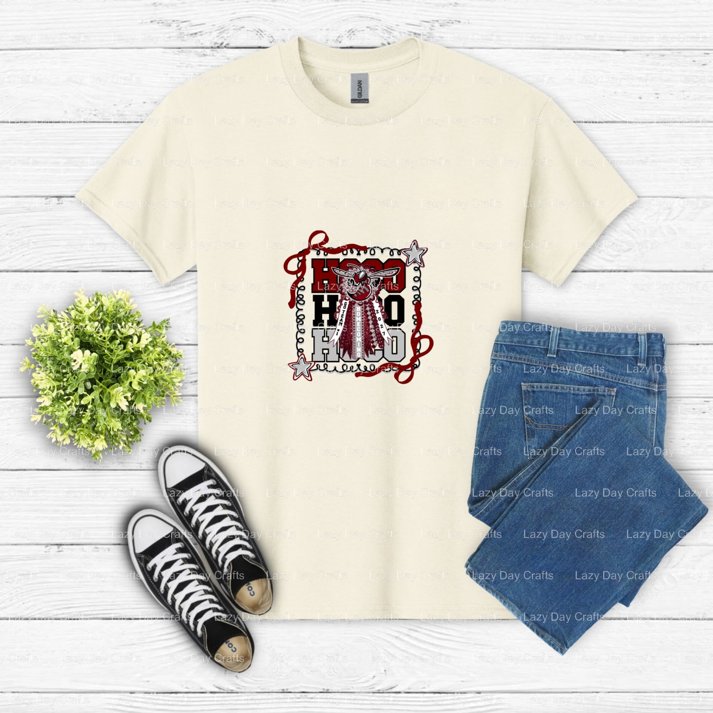 SCHOOL MUMS HOMECOMING 2024 – DTF Transfer (view 1 of 2) – by Lazy Day Crafts – DTF Transfers – DTF Transfers, custom apparel