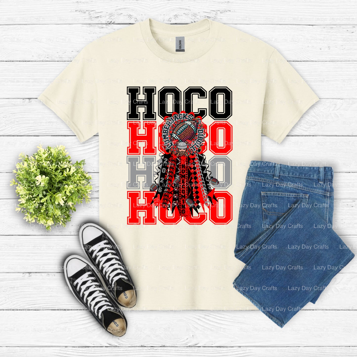 School Mums Homecoming – DTF Transfer (view 1 of 2) – by Lazy Day Crafts – DTF Transfers – DTF Transfers, custom apparel