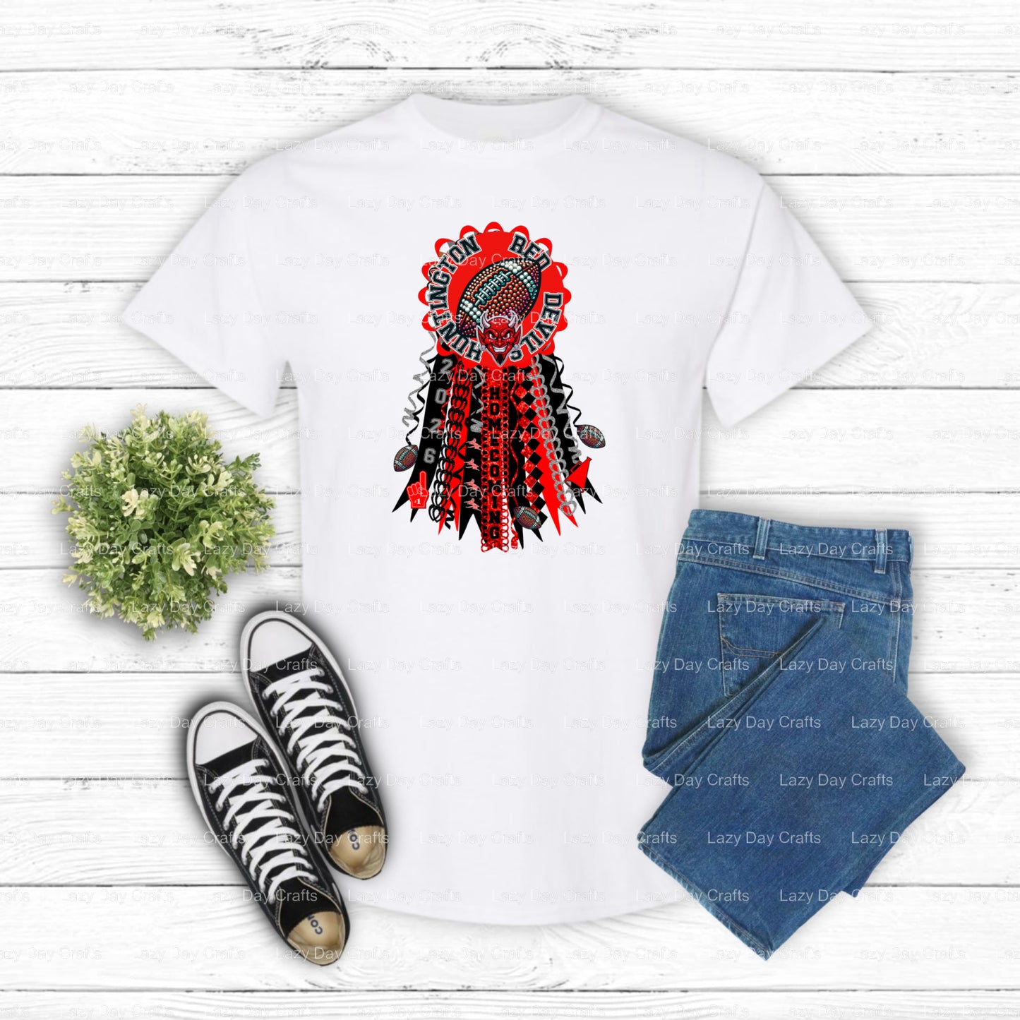 School Mums Homecoming – DTF Transfers (view 1 of 2) – by Lazy Day Crafts – DTF Transfers, custom apparel