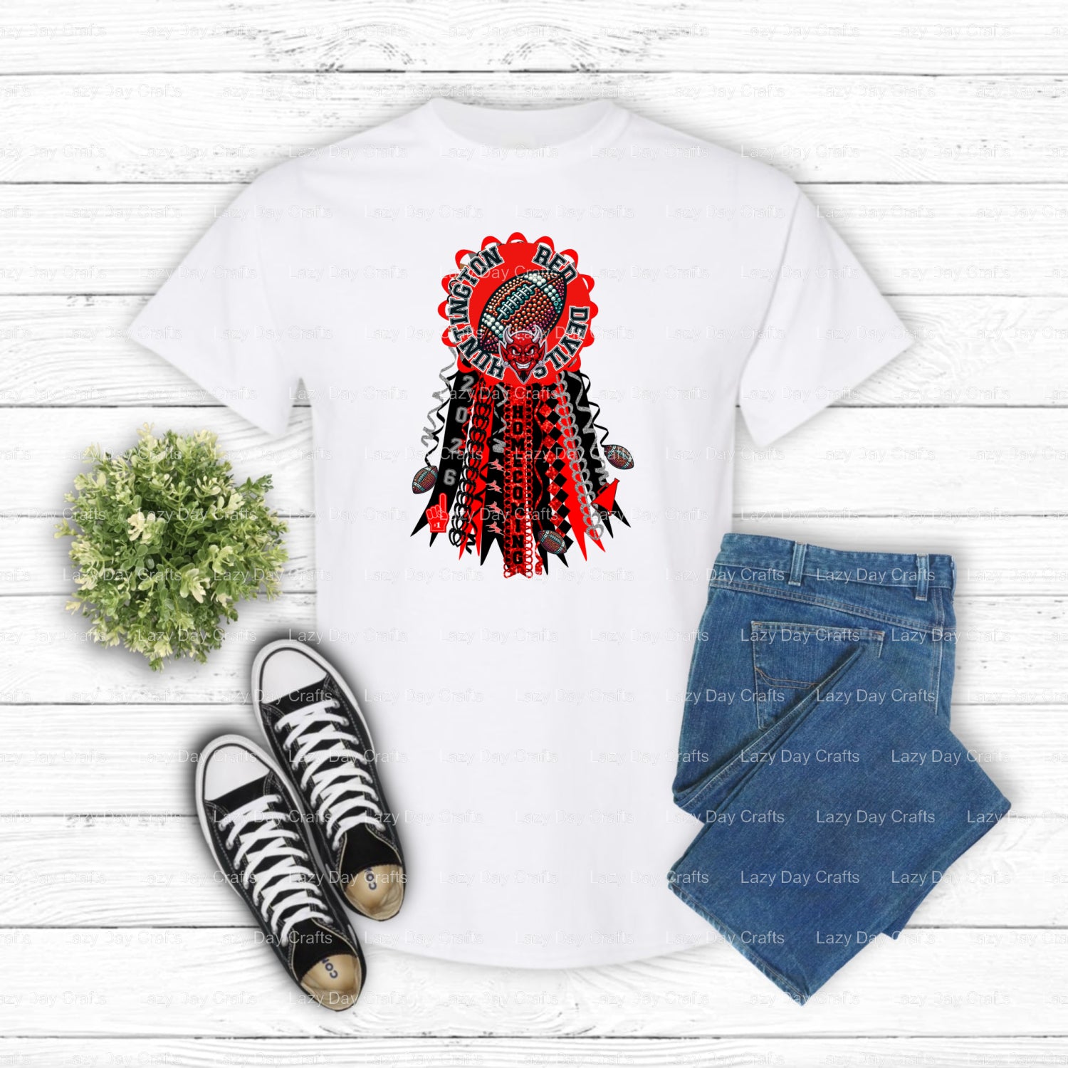 School Mums Homecoming – DTF Transfers (view 1 of 2) – by Lazy Day Crafts – DTF Transfers, custom apparel
