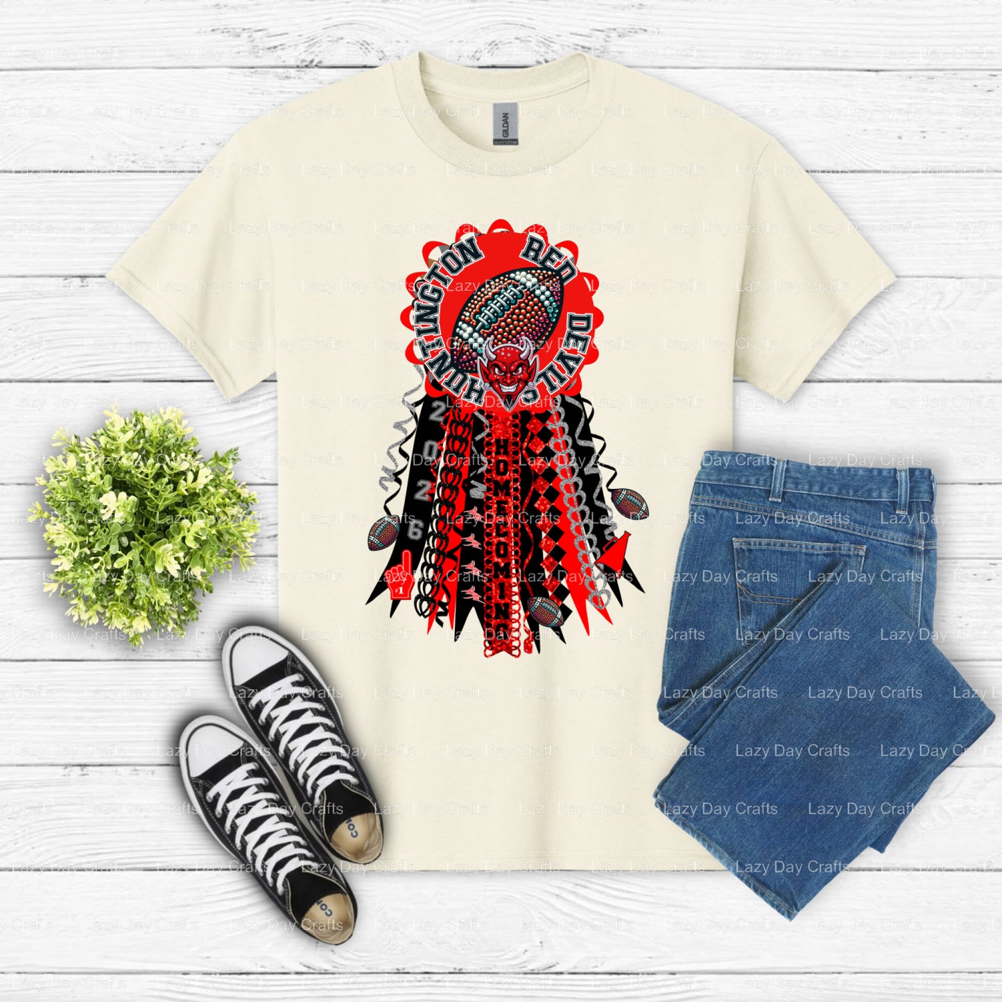 School Mums Homecoming – DTF Transfers (view 2 of 2) – by Lazy Day Crafts – DTF Transfers, custom apparel
