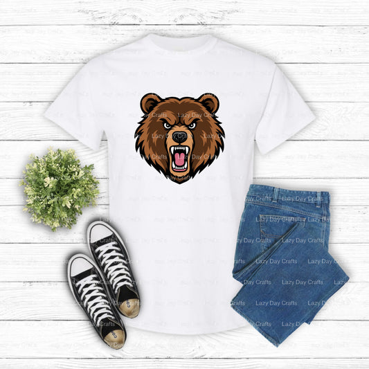 SENIOR 2024 Bear Mascot – DTF Transfer (view 2 of 2) – by Lazy Day Crafts – DTF Transfers – DTF Transfers, Premade DTF