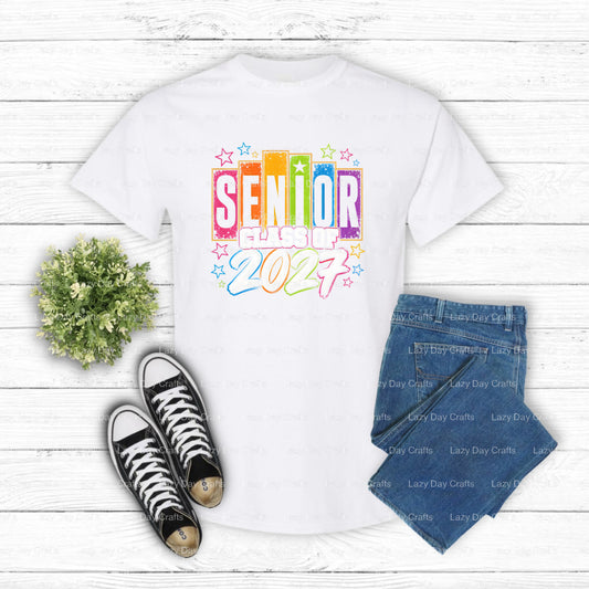 SENIOR 2024 – DTF Transfer (view 1 of 2) – by Lazy Day Crafts – DTF Transfers – DTF Transfers, Premade DTF