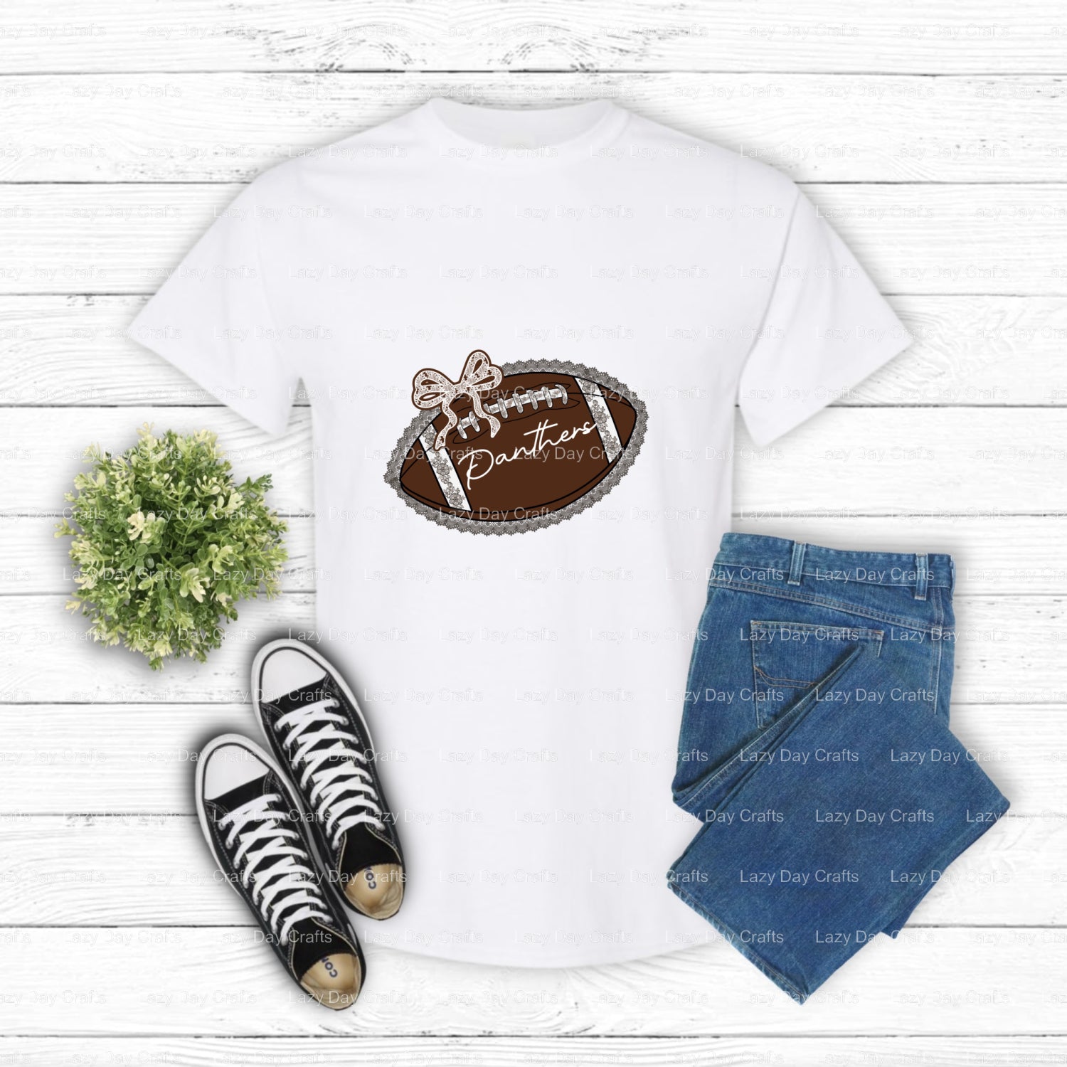 SENIOR 2024 Panther Graduation – School Mascot DTF Transfer (view 2 of 2) – by Lazy Day Crafts – DTF Transfers – School Ma...