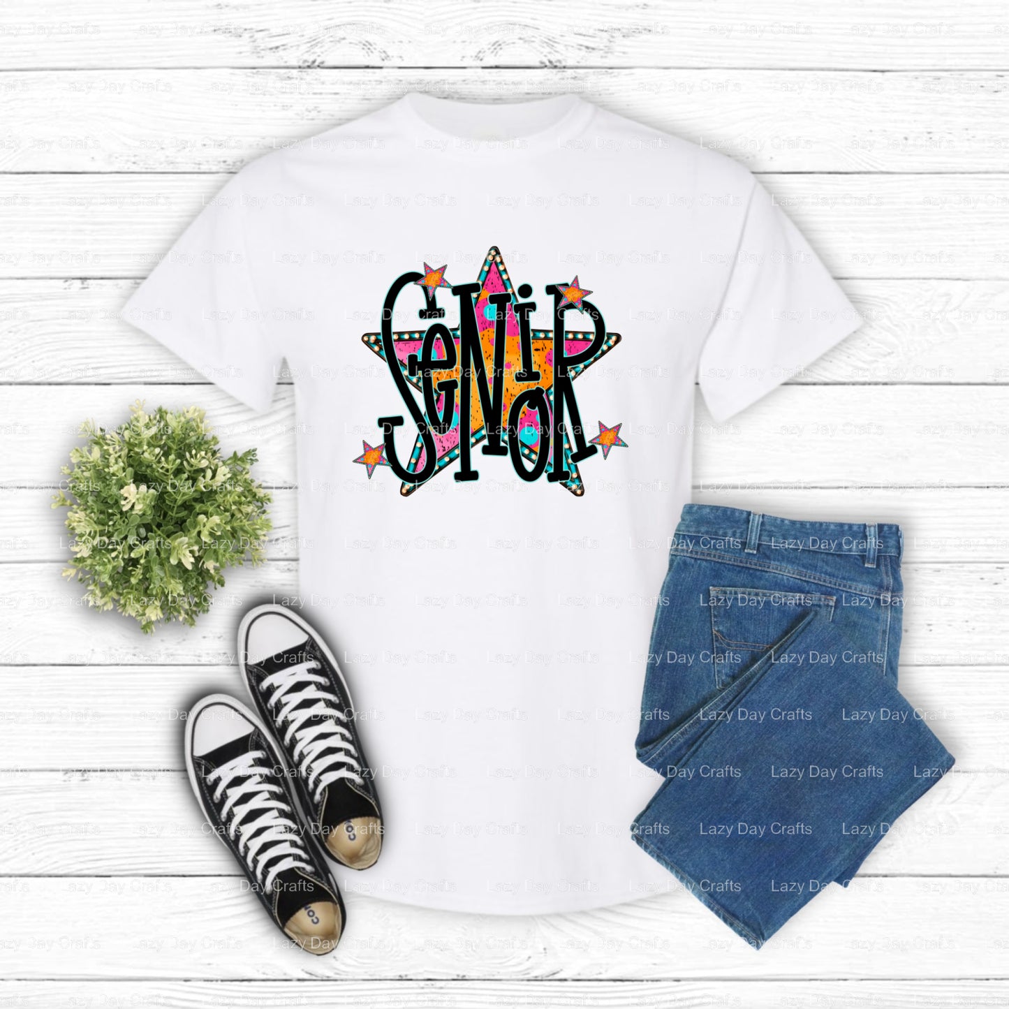 SENIOR – DTF Transfer (view 2 of 2) – by Lazy Day Crafts – DTF Transfers – DTF Transfers, custom apparel