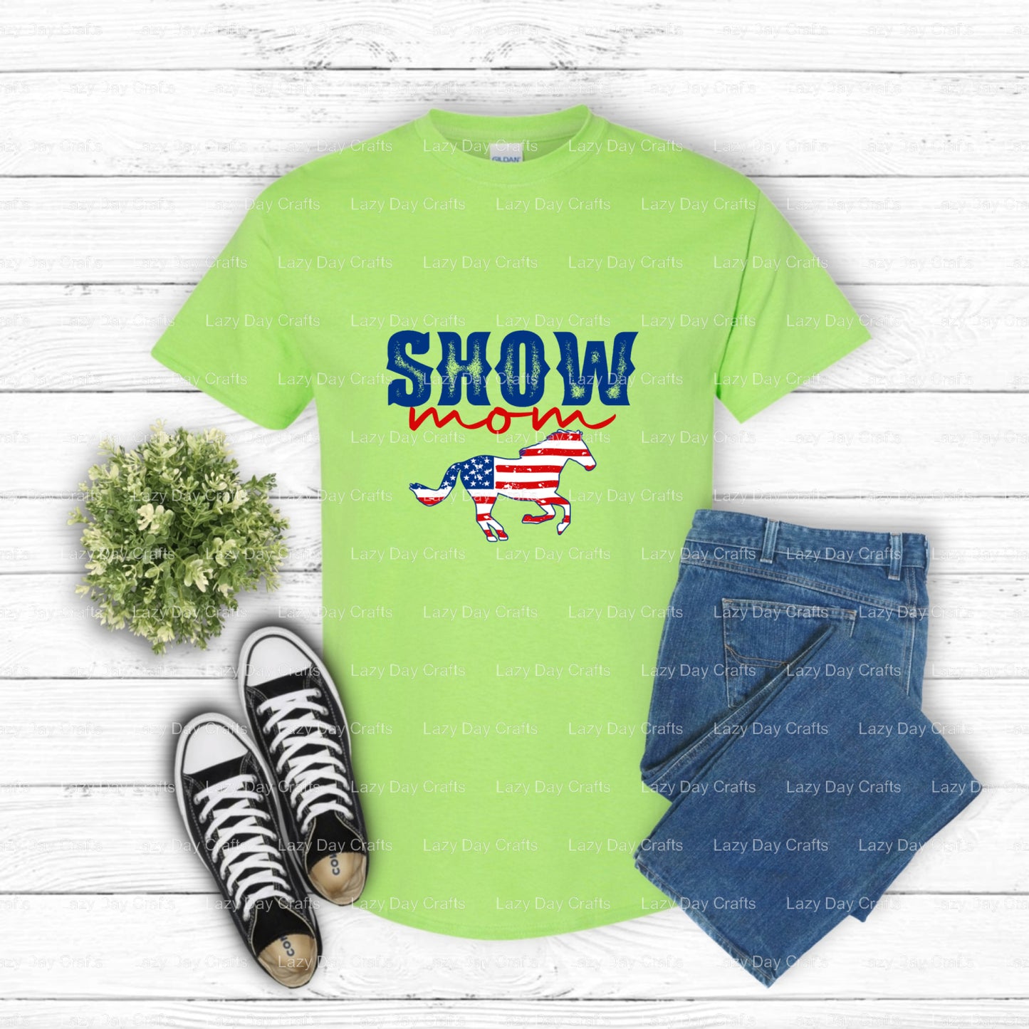 SHOW MOM – 4H Farming DTF Transfer (view 1 of 2) – by Lazy Day Crafts – DTF Transfers – DTF Transfers, 4H Farming