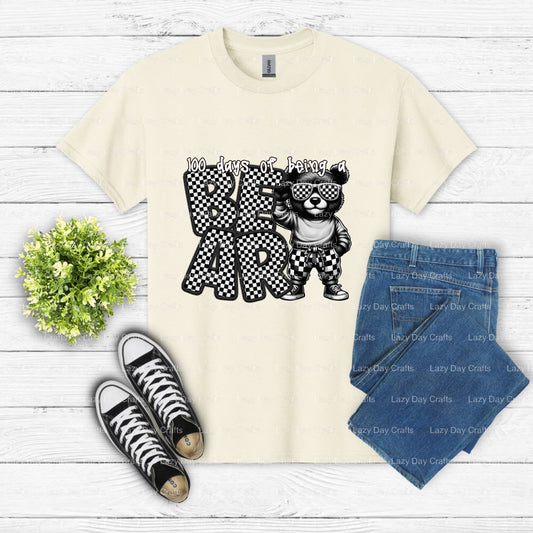 Sitting Bear Mascot – School Spirit DTF Transfer (view 1 of 2) – by Lazy Day Crafts – DTF Transfers – School Mascot, DTF T...