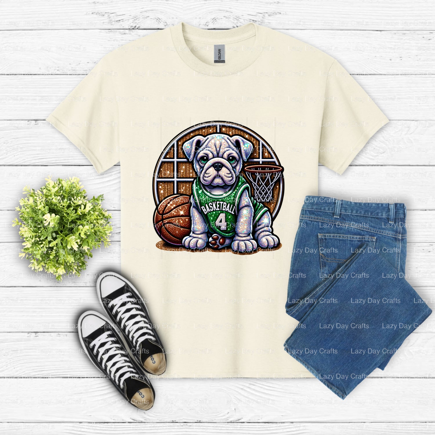 Smarty Pants Bulldogs – School Mascot DTF Transfer (view 2 of 2) – by Lazy Day Crafts – DTF Transfers – School Mascot, App...