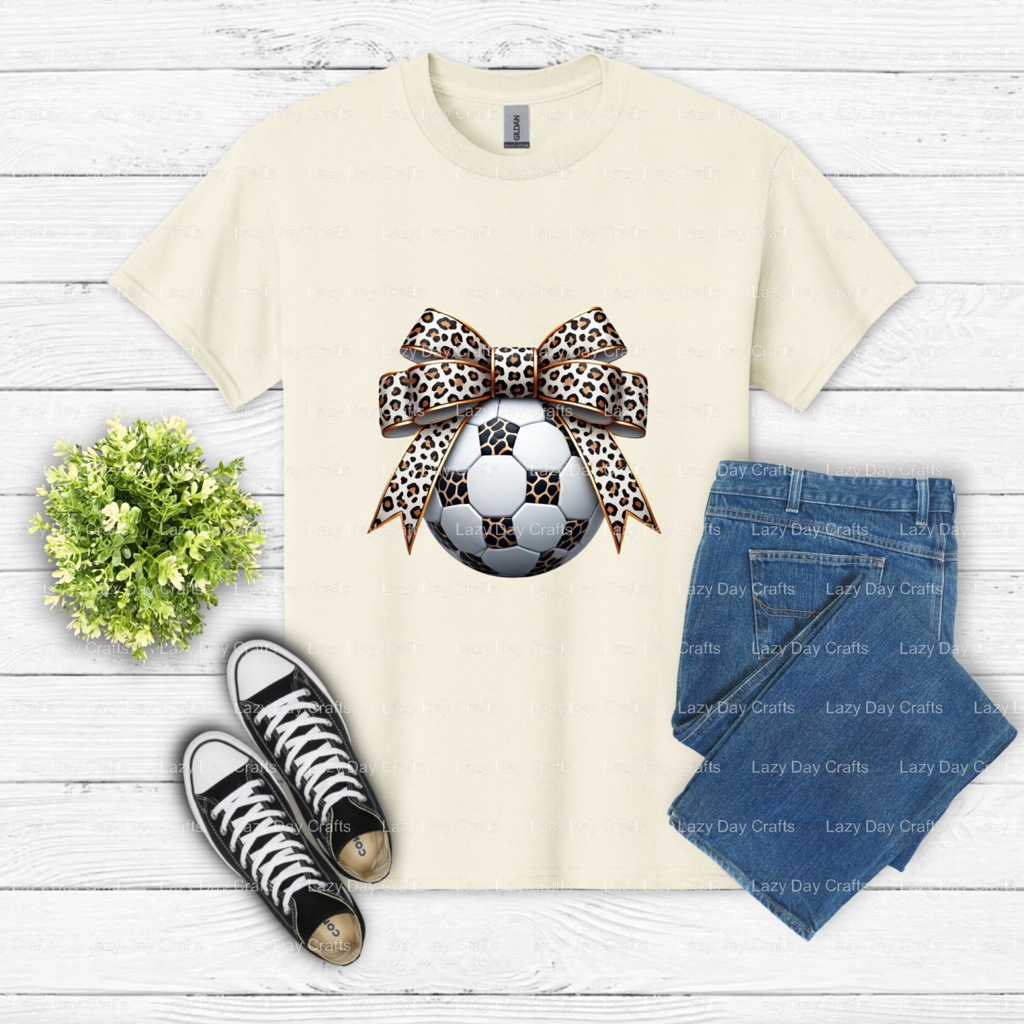 SOCCER MOM – Soccer DTF Transfer (view 2 of 2) – by Lazy Day Crafts – DTF Transfers – DTF Transfers, Premade DTF
