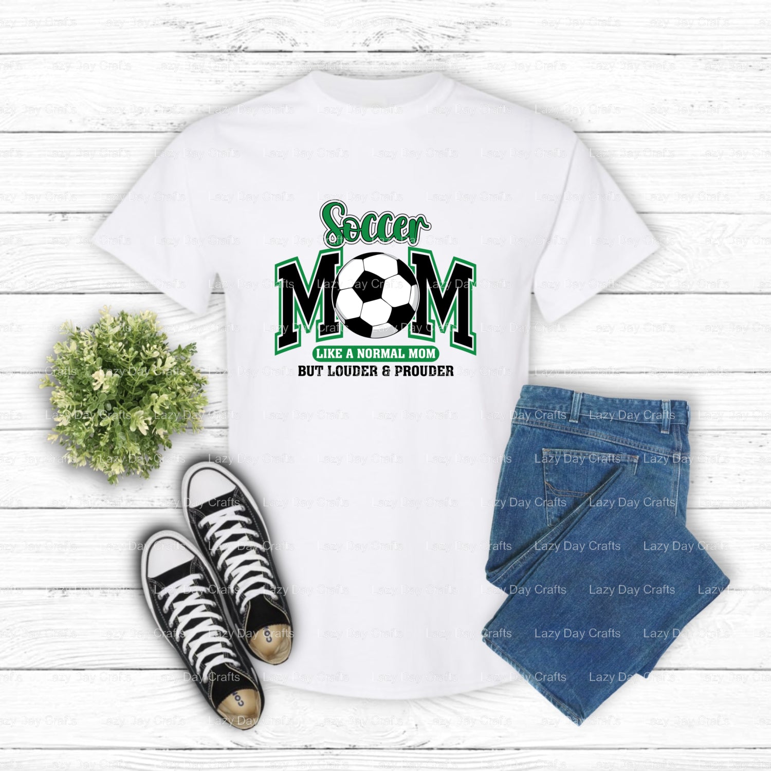 SOCCER – Premade Soccer DTF Transfer (view 1 of 2) – by Lazy Day Crafts – DTF Transfers – DTF Transfers, Premade DTF