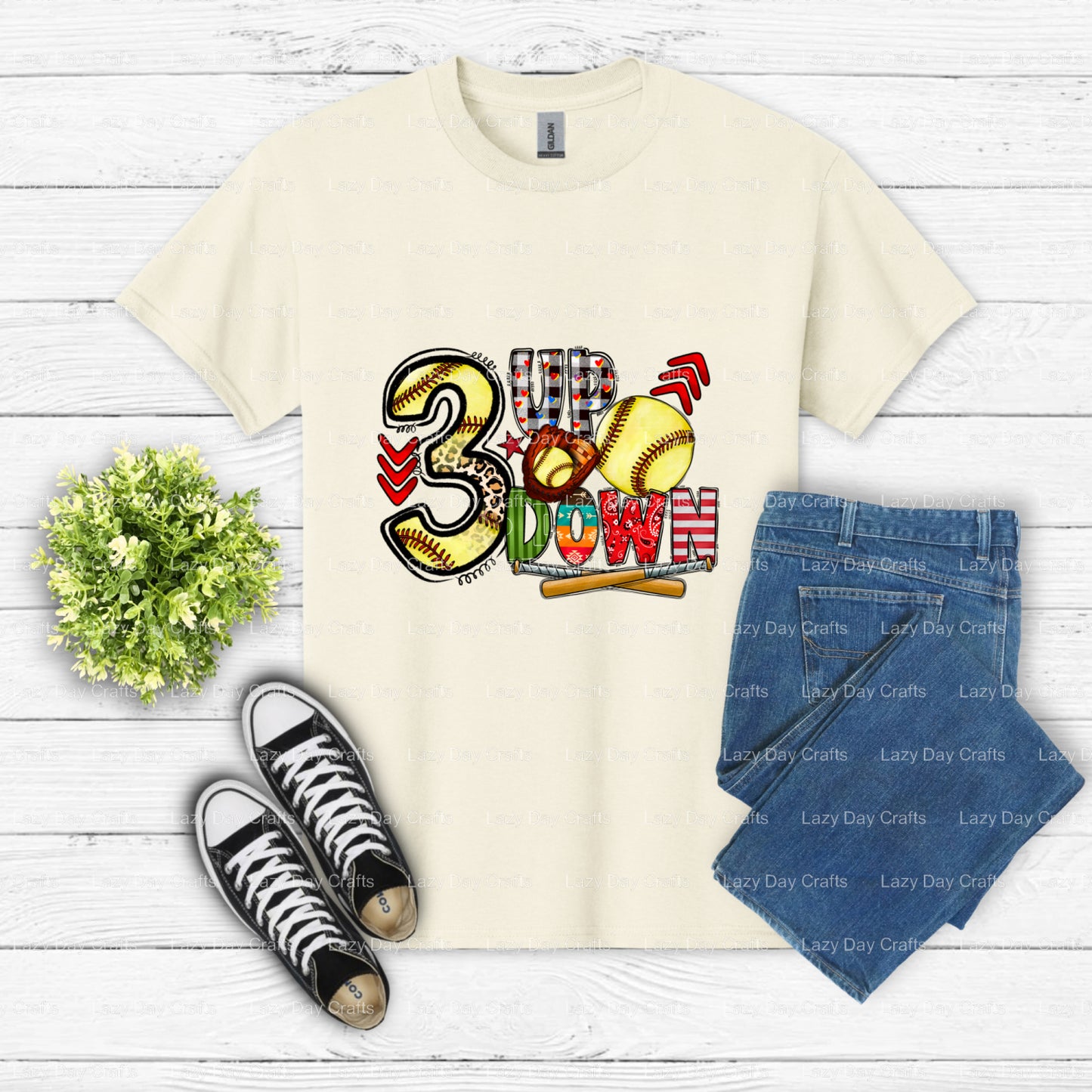 SOFTBALL MOM – Softball DTF Transfer (view 2 of 2) – by Lazy Day Crafts – DTF Transfers – DTF Transfers, Premade DTF
