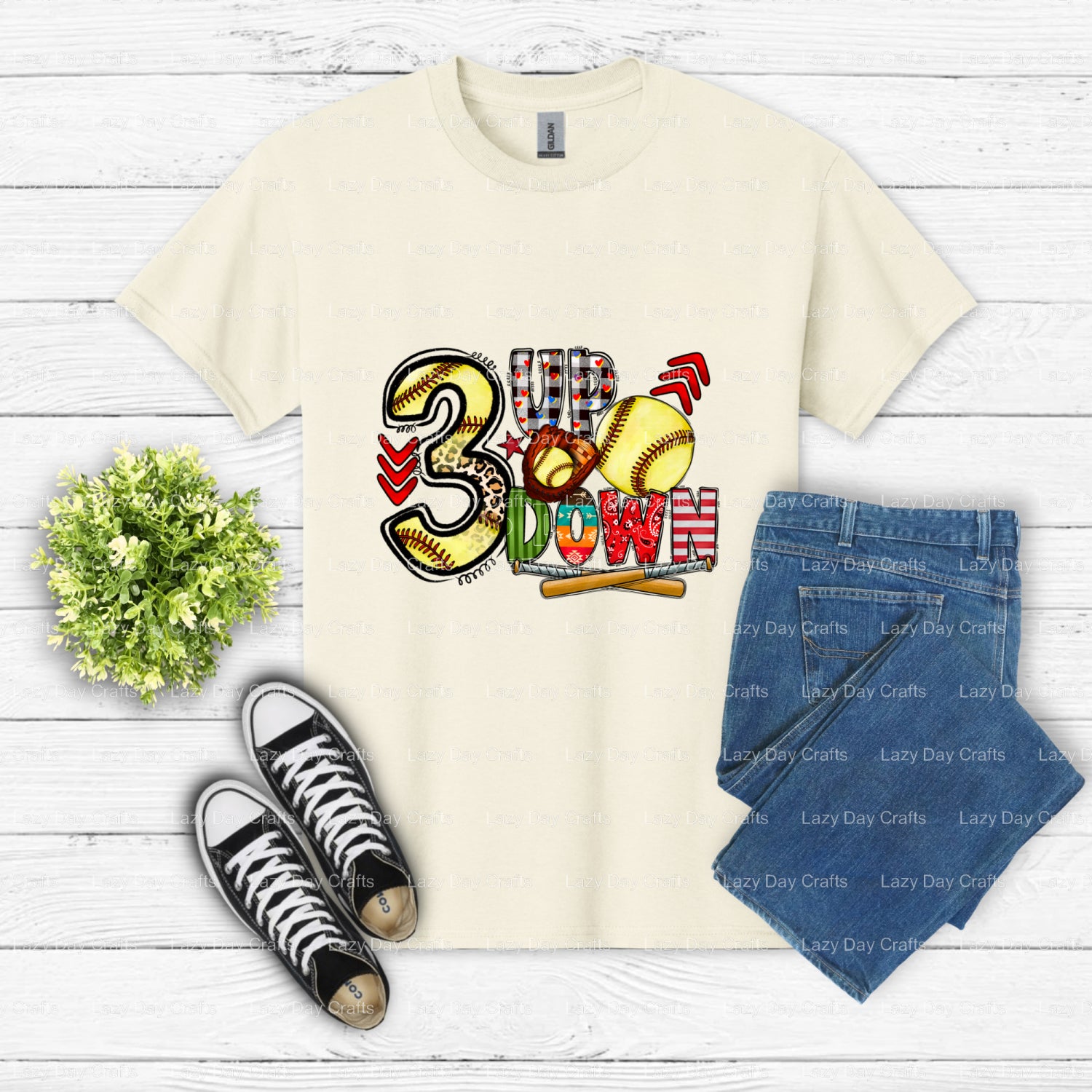 SOFTBALL MOM – Softball DTF Transfer (view 2 of 2) – by Lazy Day Crafts – DTF Transfers – DTF Transfers, Premade DTF