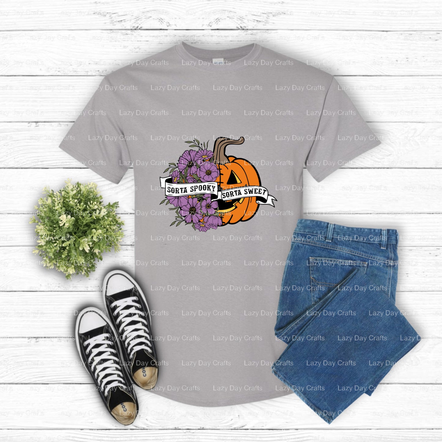 SORTA SWEET SORTA SPOOKY – DTF Transfer (view 2 of 2) – by Lazy Day Crafts – DTF Transfers – DTF Transfers, Premade DTF