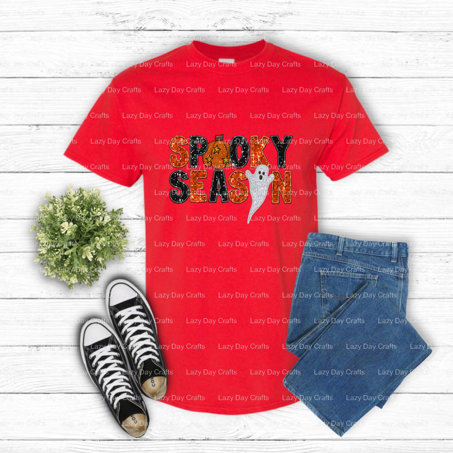 Spooky Season – DTF Transfer (view 1 of 2) – by Lazy Day Crafts – DTF Transfers – DTF Transfers, Premade DTF