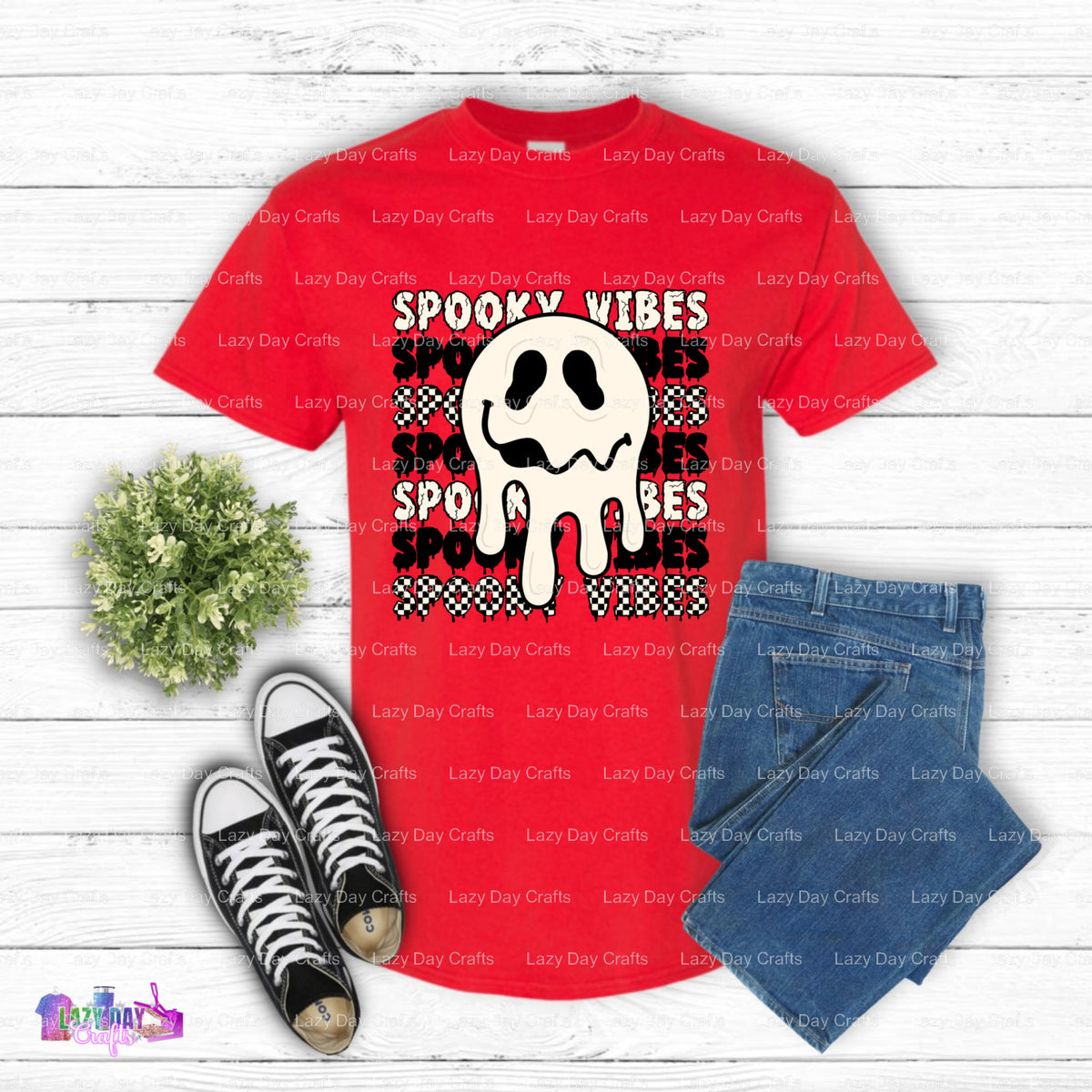 Spooky Season – Ready to Press DTF Transfer (view 1 of 2) – by Lazy Day Crafts – DTF Transfers – DTF Transfers, Premade DTF