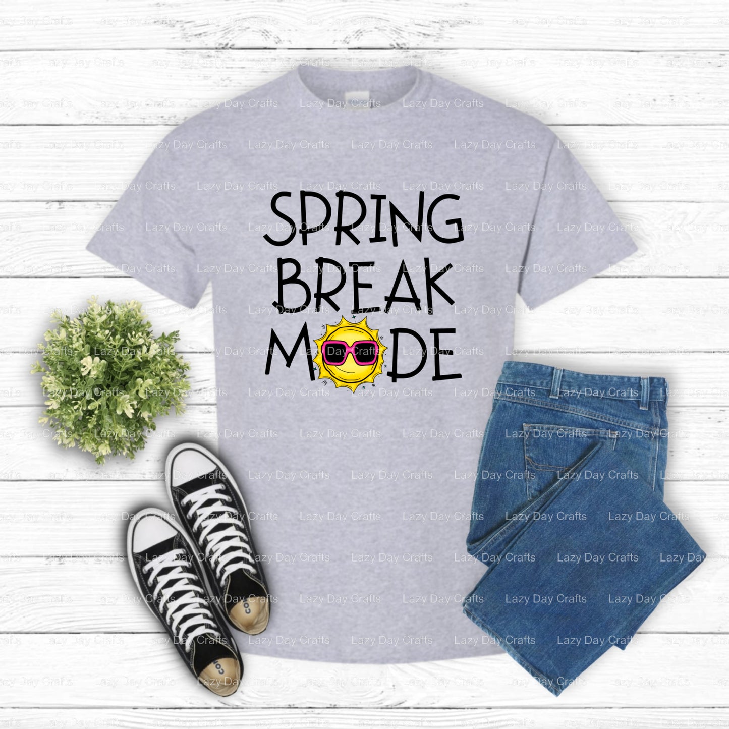 SPRING BREAK MODE Ready to Press DTF Transfer (view 2 of 2) – by Lazy Day Crafts – DTF Transfers – DTF Transfers, Premade DTF
