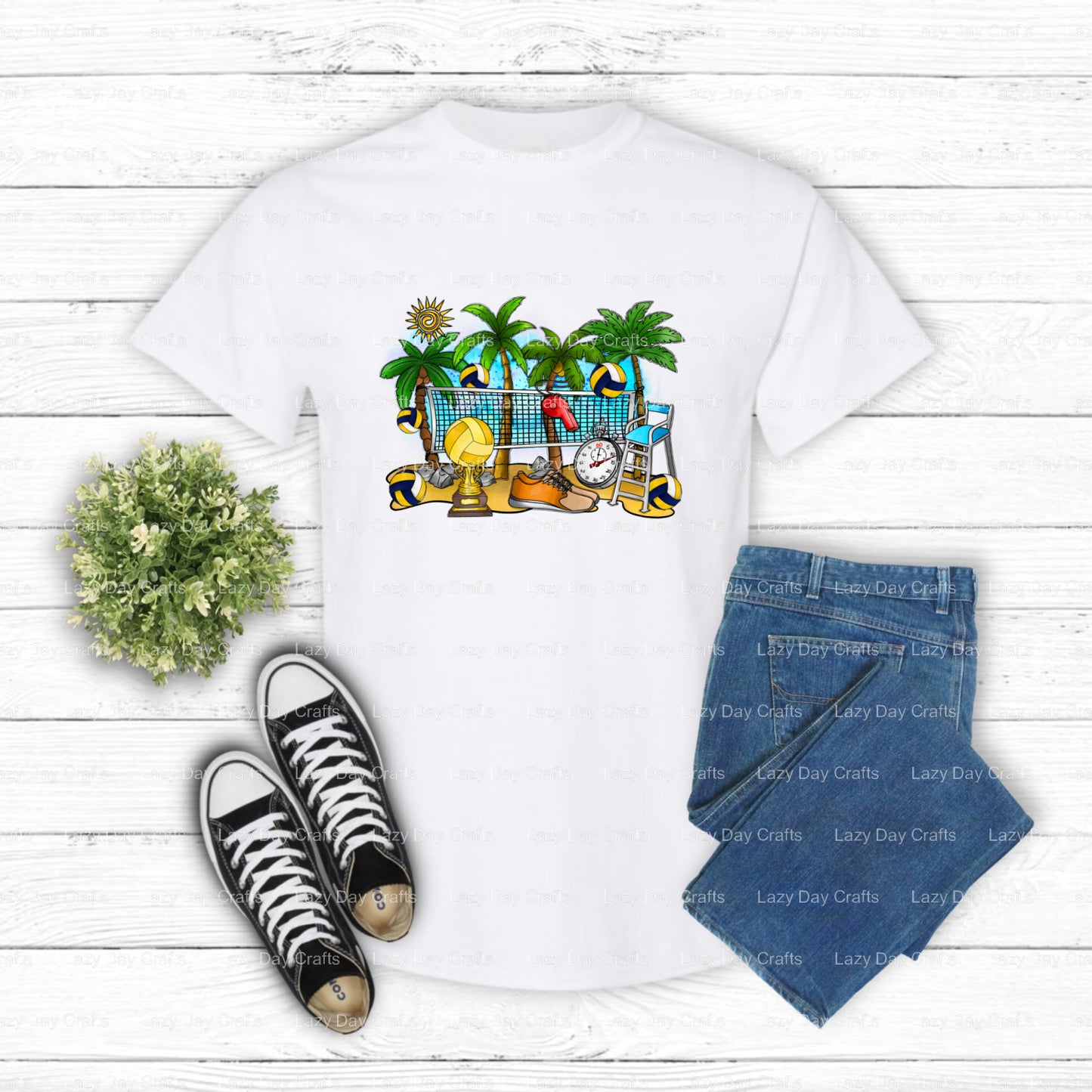 SUMMER BEACH VOLLEYBALL – Volleyball DTF Transfer (view 1 of 2) – by Lazy Day Crafts – DTF Transfers – Volleyball, DTF Tra...