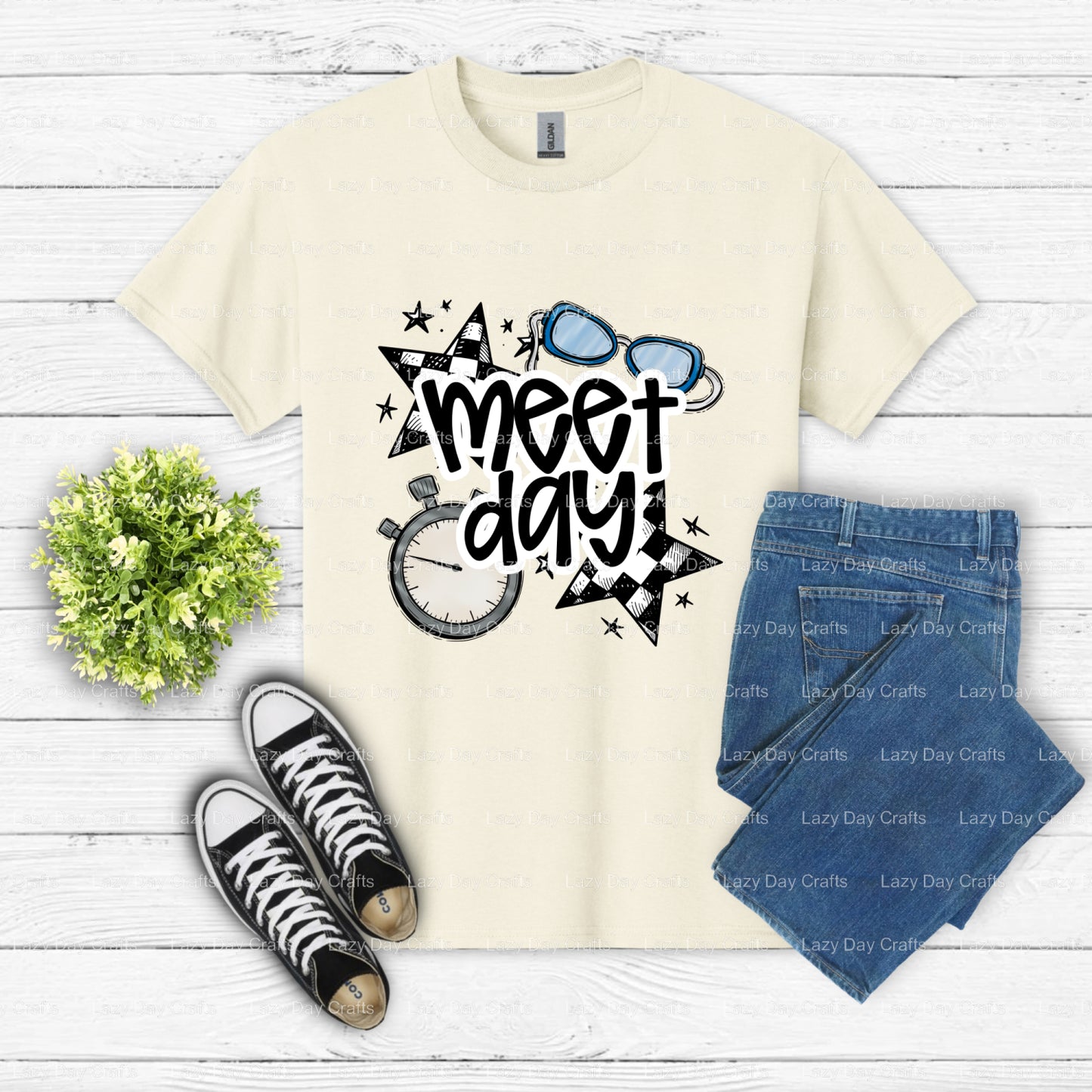 SWIM – Custom Apparel DTF Transfer (view 2 of 2) – by Lazy Day Crafts – DTF Transfers – DTF Transfers, Premade DTF