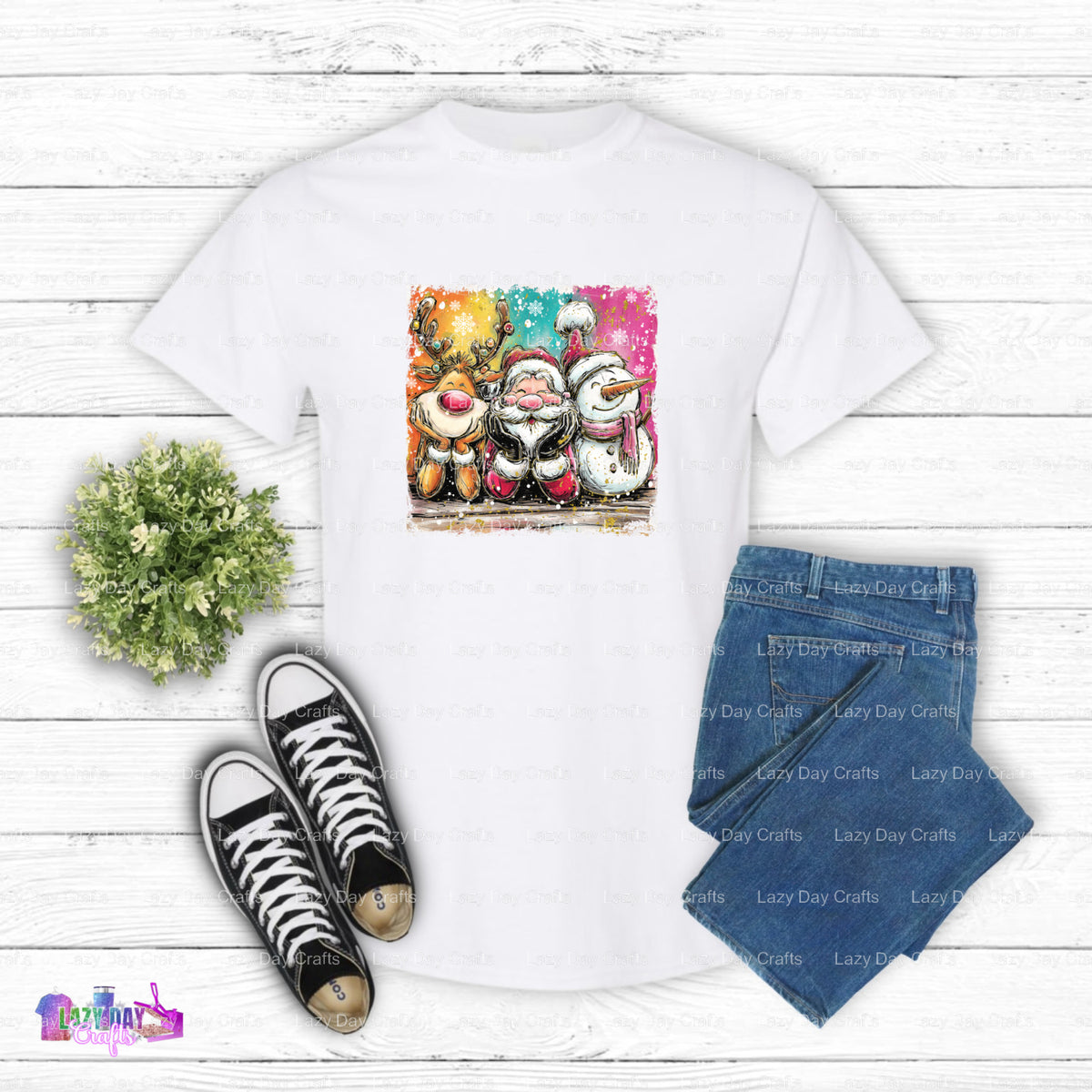 The Naughty List Was A Set-Up – Ready to Press DTF Transfer (view 1 of 2) – by Lazy Day Crafts – DTF Transfers – DTF Trans...