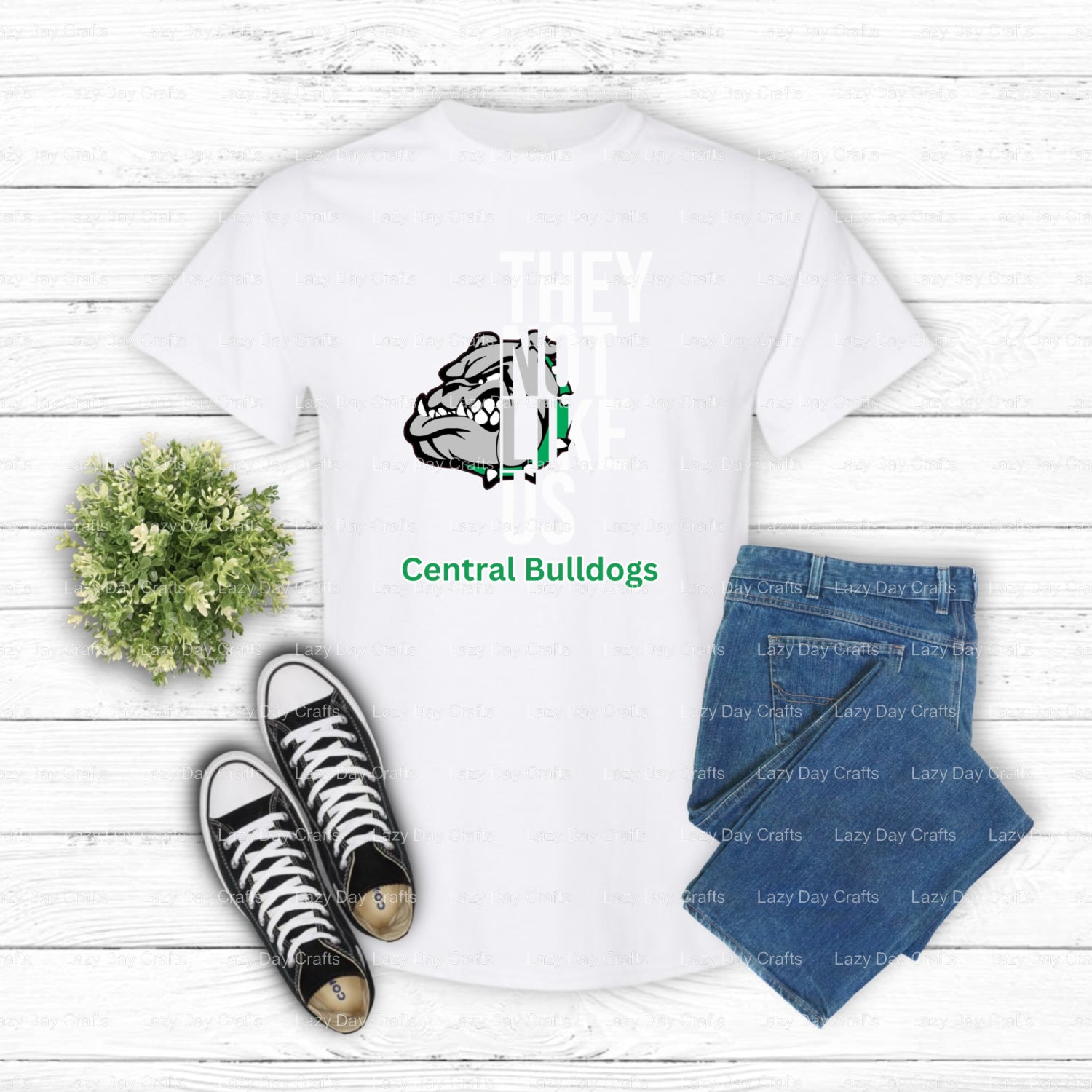 They Not Like Us - central_bulldogs – School Mascot DTF Transfer (view 2 of 2) – by Lazy Day Crafts – DTF Transfers – Scho...