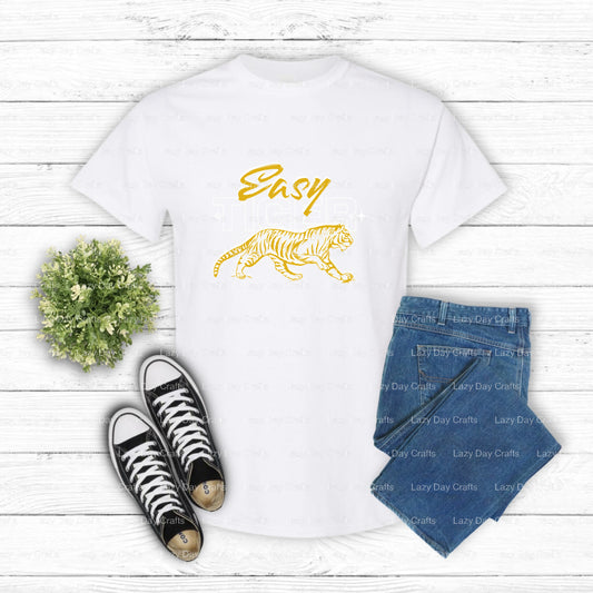 TIGERS – School Spirit DTF Transfer (view 1 of 2) – by Lazy Day Crafts – DTF Transfers – DTF Transfers, Premade DTF