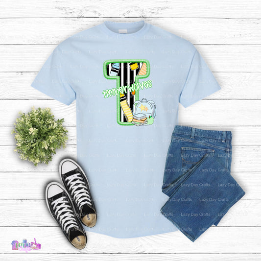 TIMBERWOLVES Distressed Logo – Basketball Fan DTF Transfer (view 1 of 2) – by Lazy Day Crafts – DTF Transfers – Basketball...