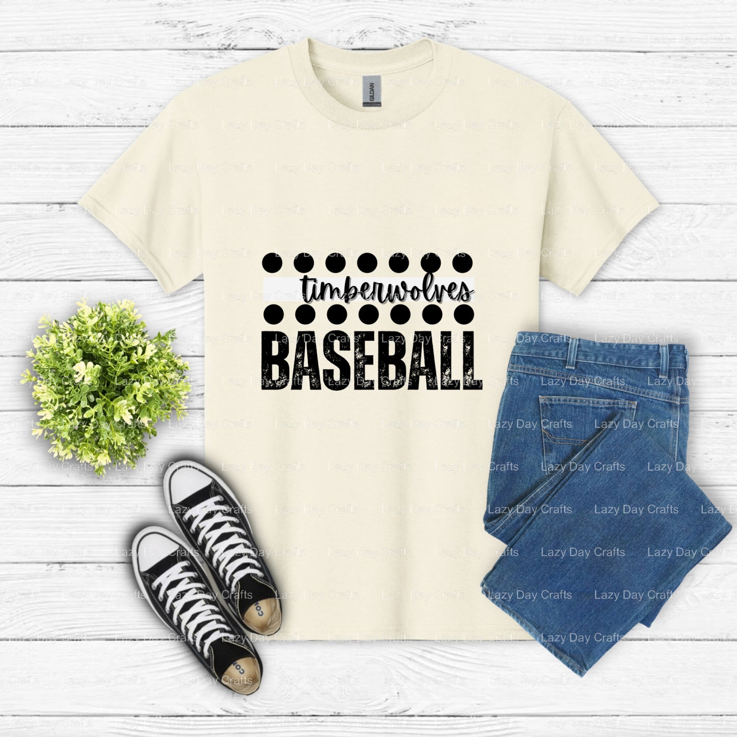 Timberwolves – DTF Transfer (view 1 of 2) – by Lazy Day Crafts – DTF Transfers – DTF Transfers, Premade DTF