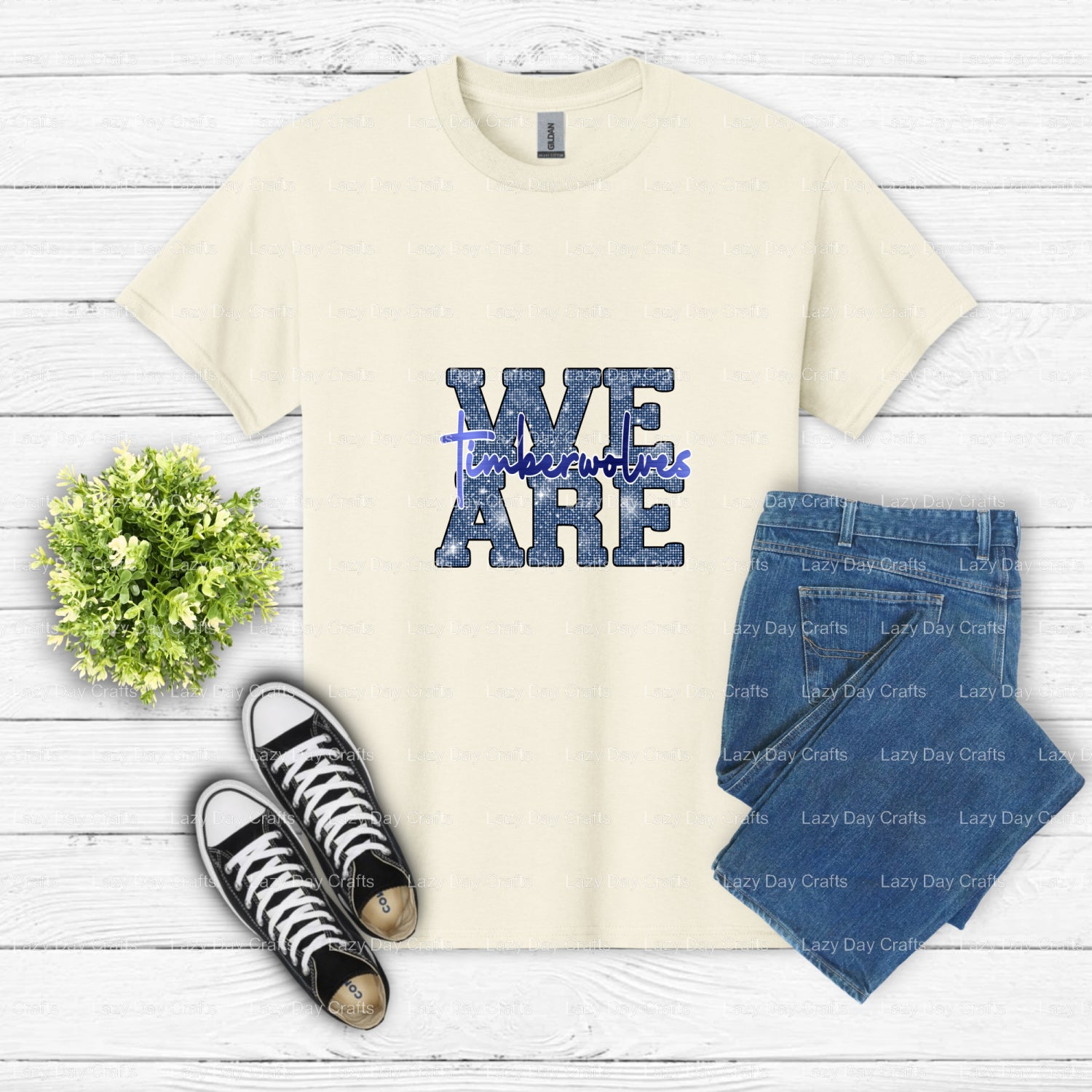 TIMBERWOLVES – DTF Transfer (view 2 of 2) – by Lazy Day Crafts – DTF Transfers – DTF Transfers, Premade DTF