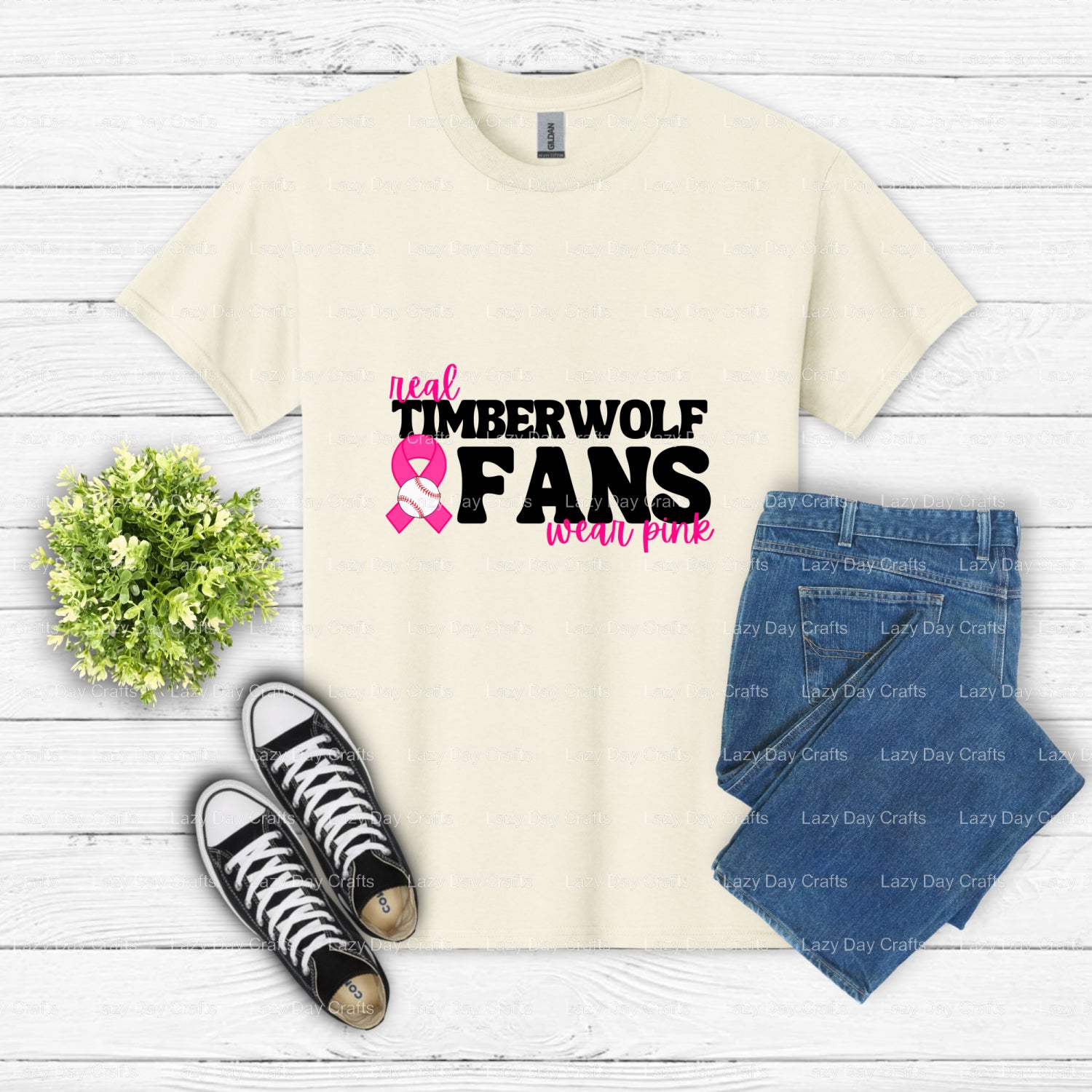 Timberwolves – Fan Gear DTF Transfer (view 1 of 2) – by Lazy Day Crafts – DTF Transfers – DTF Transfers, Premade DTF