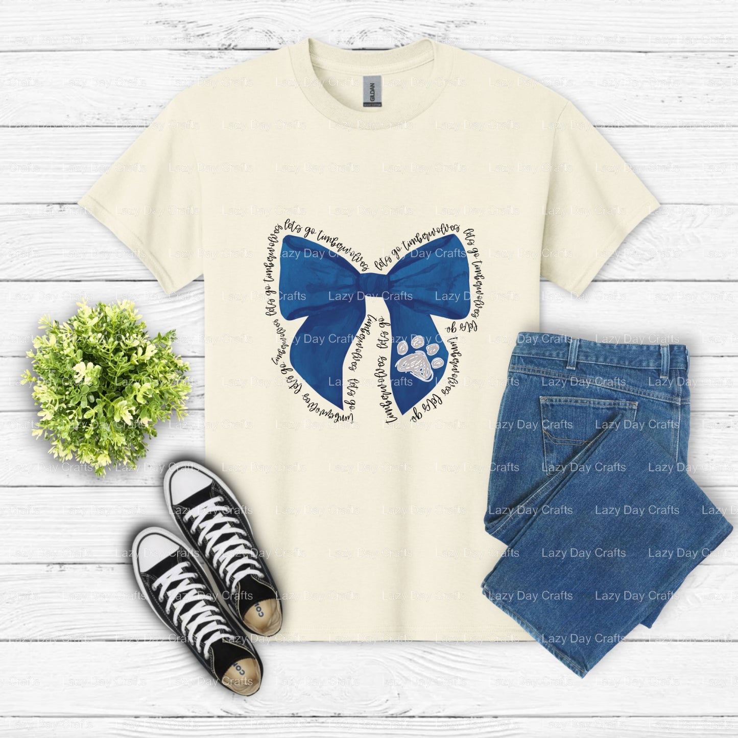 Timberwolves – Fan Gear DTF Transfer (view 2 of 2) – by Lazy Day Crafts – DTF Transfers – DTF Transfers, Premade DTF